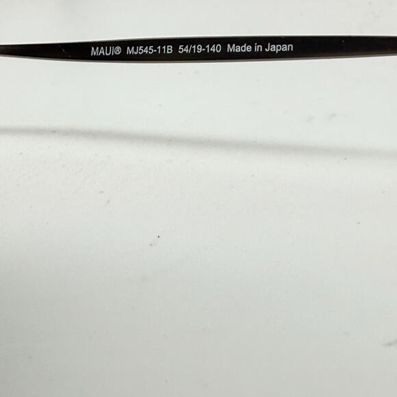 Maui Jim Eyeglasses, Frames Only, Spinnaker MJ545-11B, 54-19-140, Titan H19077 - Picture 8 of 9